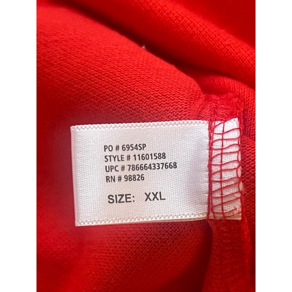 US Polo Assn Mens Red Short Sleeve Classic Fit Polo Shirt XXL NWT - Picture 6 of 8